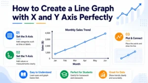 Line Graph with X and Y Axis