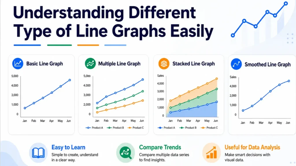 types of line graph